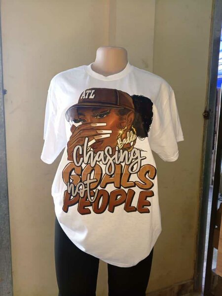 Ladies customized T-shirts