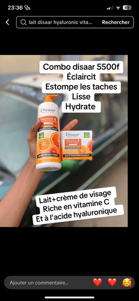 Disaar Papaye Lotion & Savon