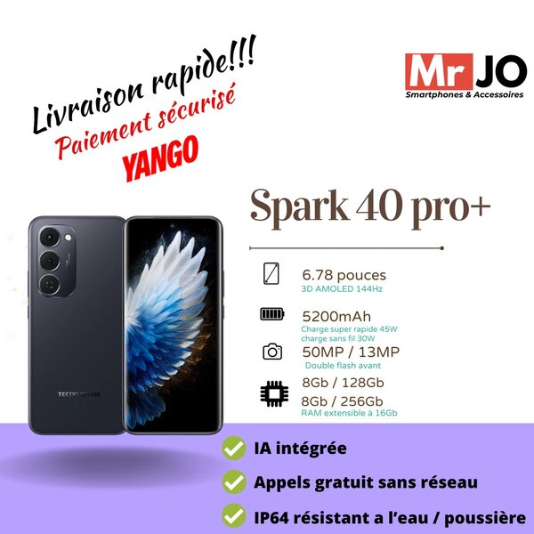 TECNO Spark 40 Pro+