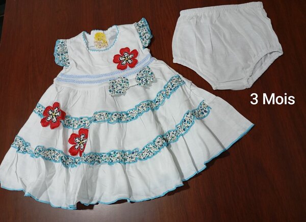 Robe Bébé Ensemble 3 Pcs