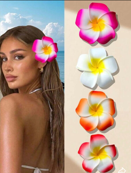 Fleurs à Cheveux Tropicales