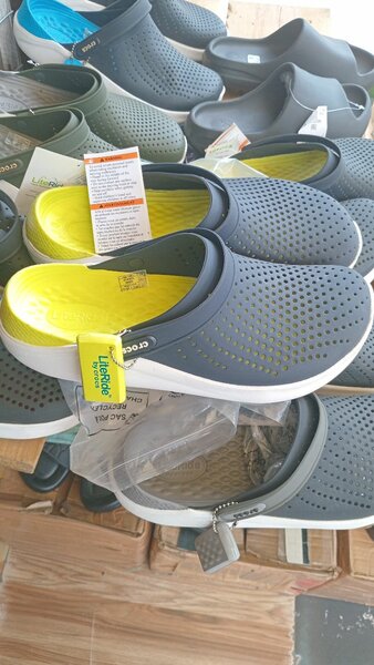 Luxury crocs wear