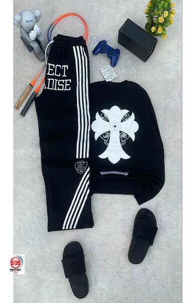 Ensemble sport chic noir