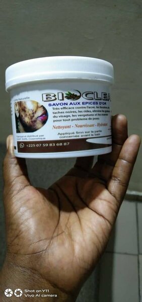 Savon contre les boutons acnés sévères