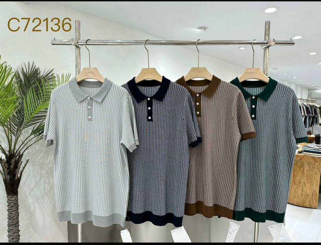 Polo en tricot élégant pour hommes