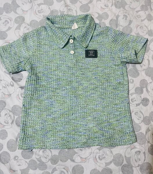 Polo Enfant Vert