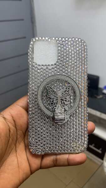 Coque Strass Papillon iPhone