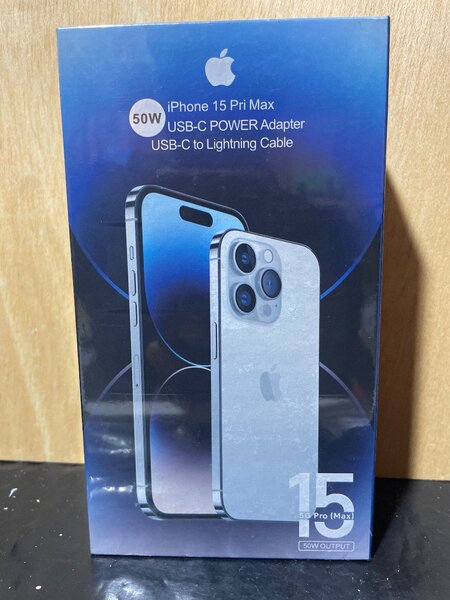 Adaptateur USB-C 50W iPhone 15