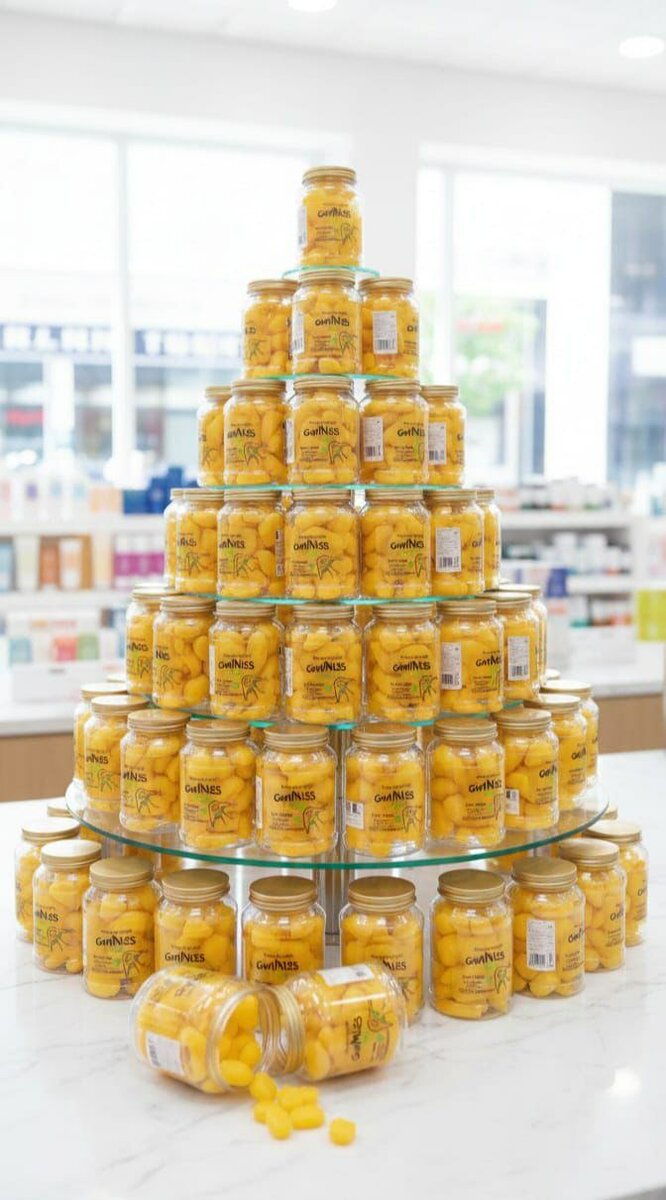 Bonbons gélifiés en pot