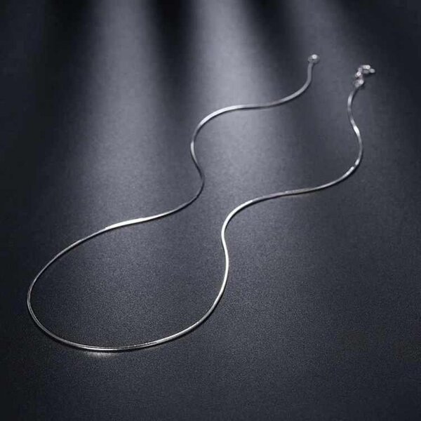 Sliver snake chain. Boys silver chain