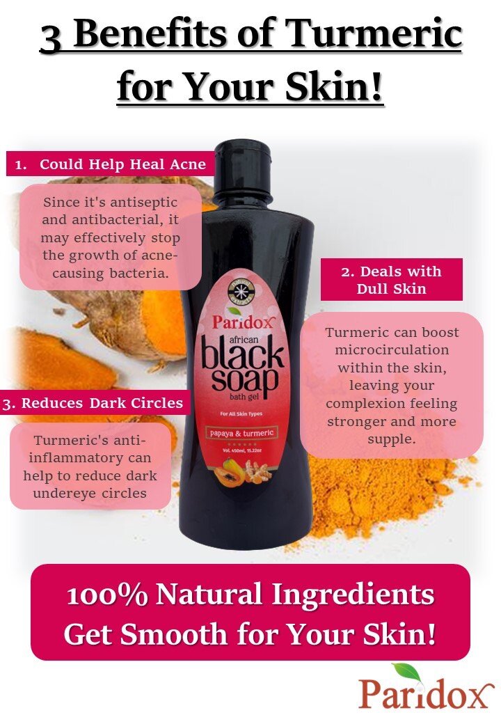 Paridox products (Black soap)