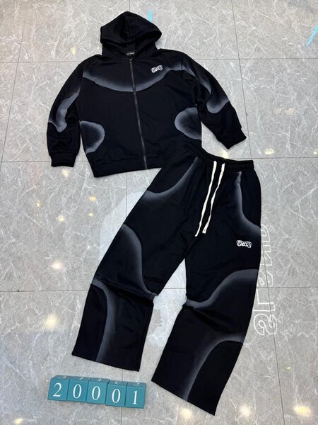 Ensemble survêtement homme luxe rouge