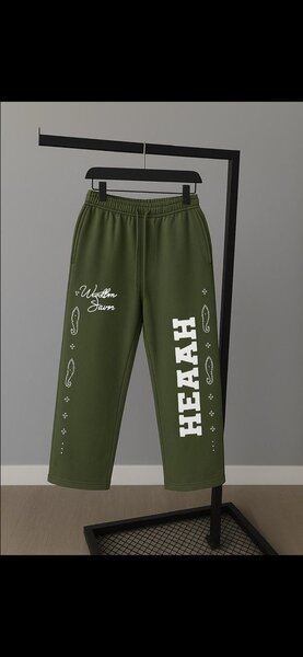 Pantalon de sport vert stylé