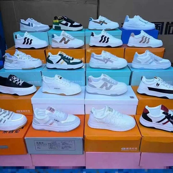 Baskets blanches tendance