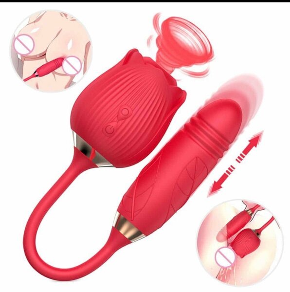 Dual  rose vibrator
