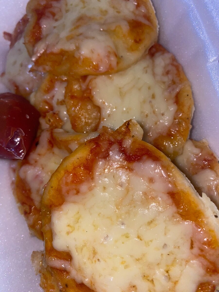 Mini Pizzas au Fromage et Jambon