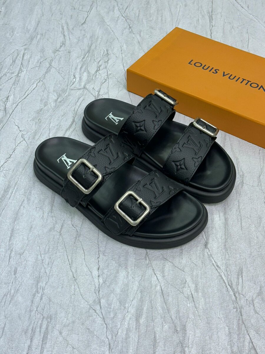 Sandales confort noires