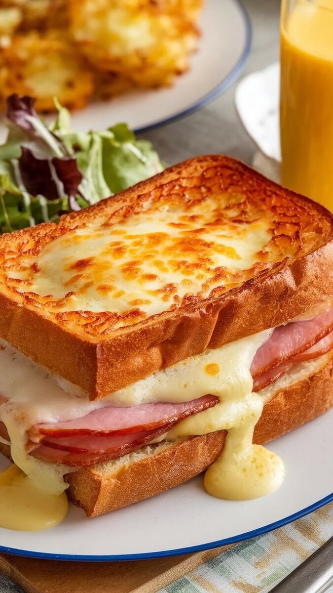 Délicieux Croque-Monsieur