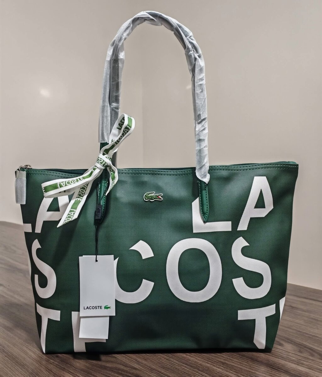 Sac cabas Lacoste en toile
