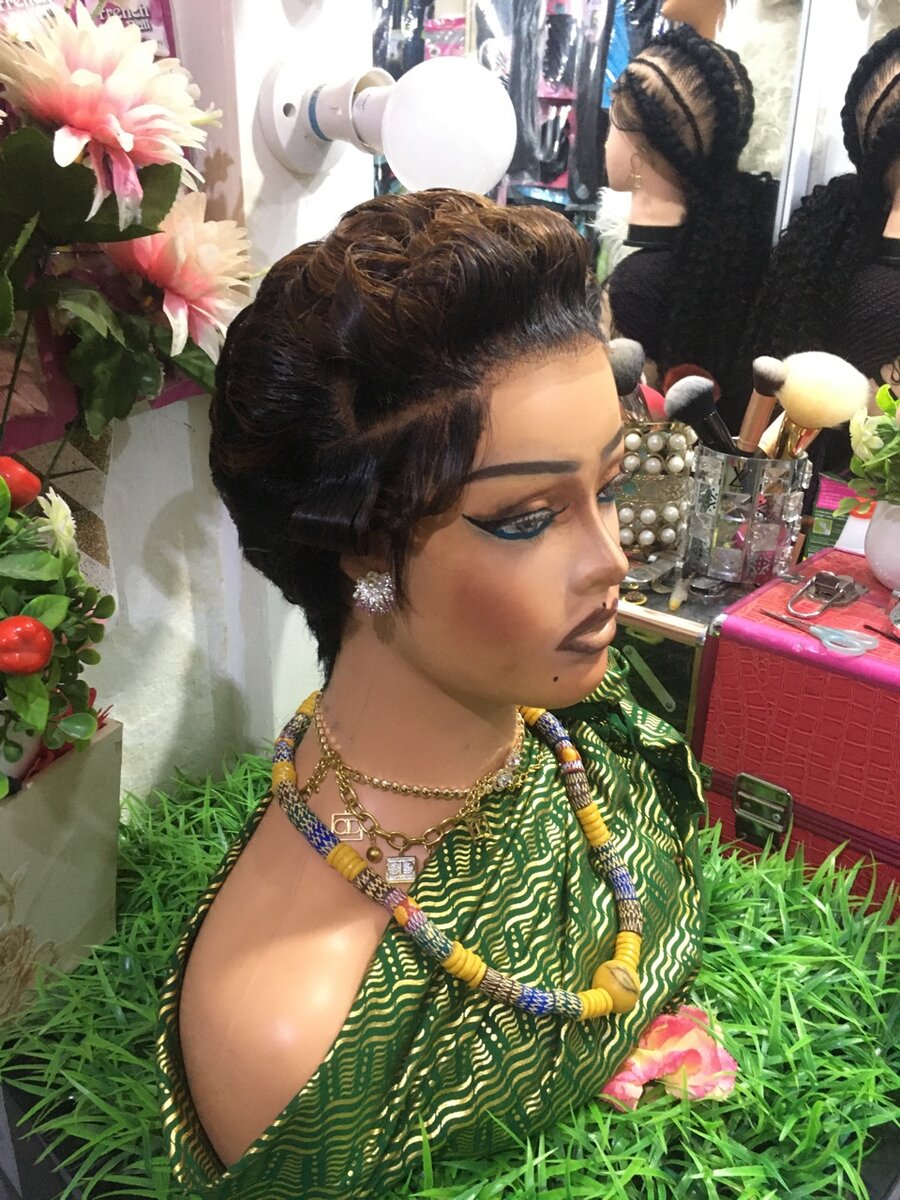 Bridal frontal wigcaps