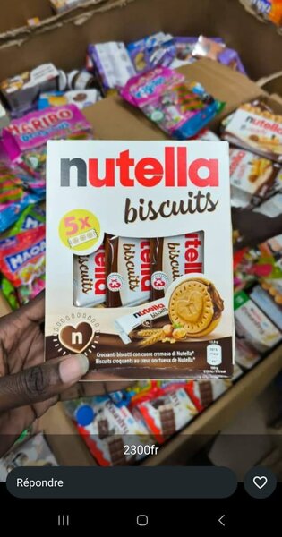 Biscuits Nutella croustillants