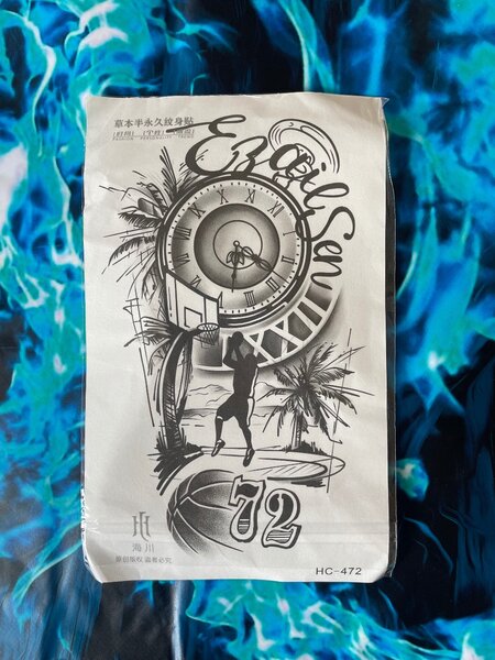 Tatouages temporaires variés