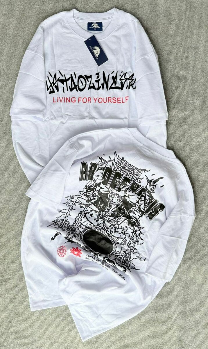 Lot de T-shirts Graphiques Unisexes