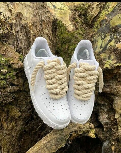 Décoration lacets en corde pour chaussures