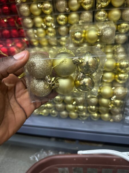 Boules de Noël Rouges