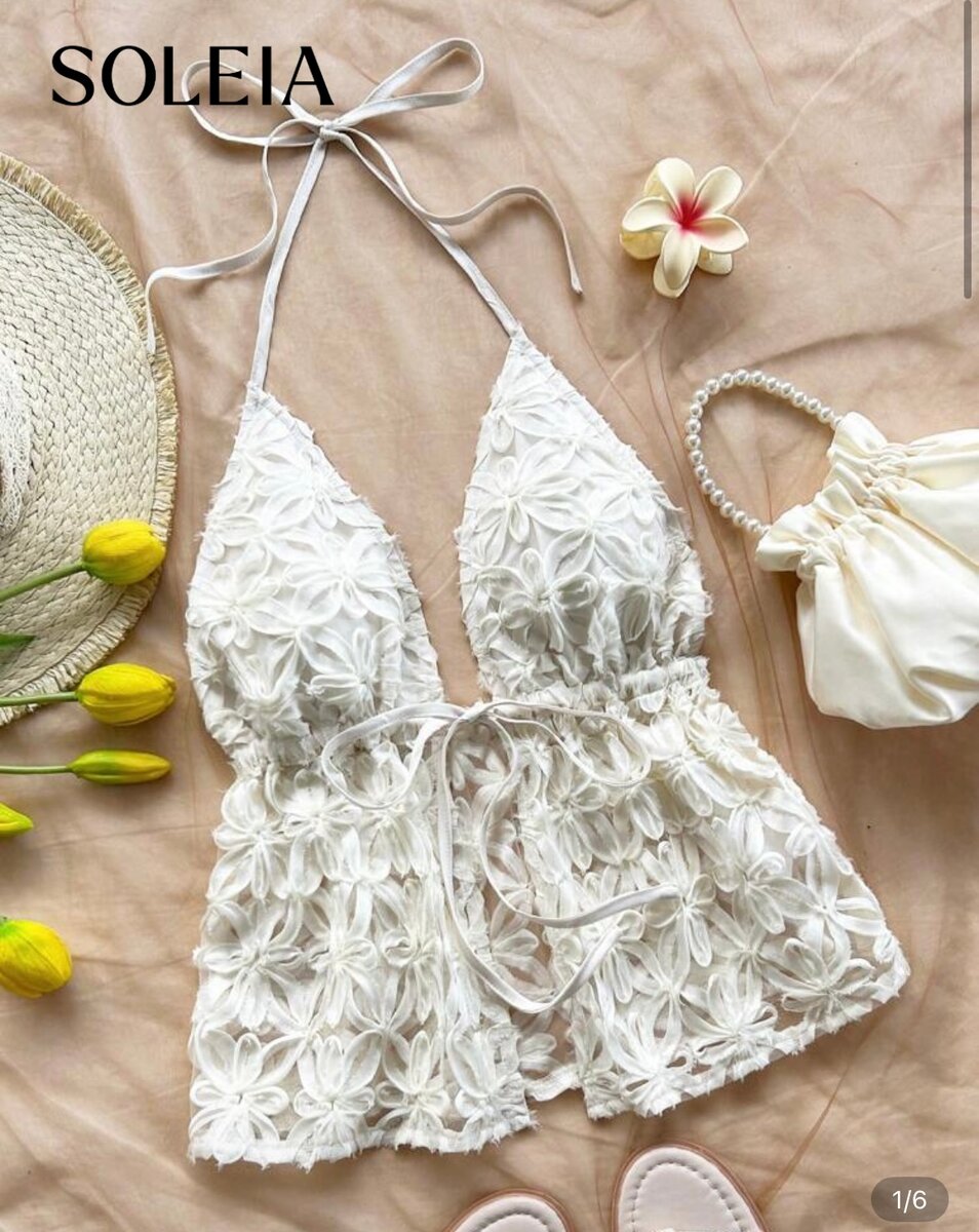 Top dos nu en dentelle chic