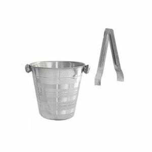 Seau à Champagne Métalisé avec Support