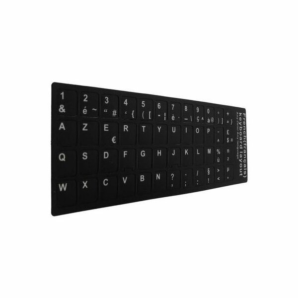 Autocollants Clavier AZERTY