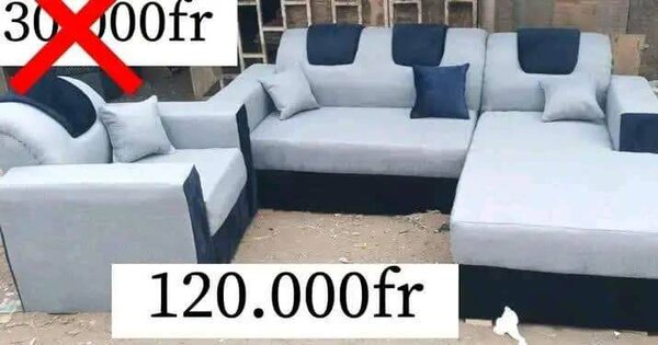 Canapé d'angle moderne