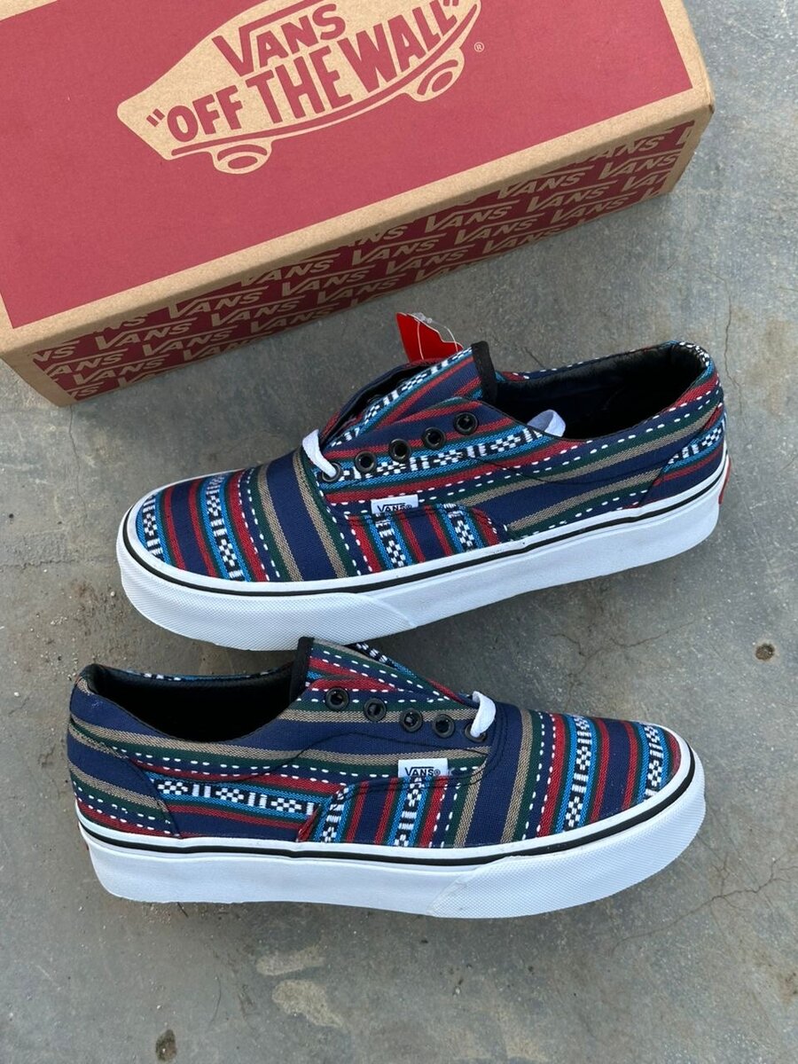 Vans Baskets Ethniques Colorées