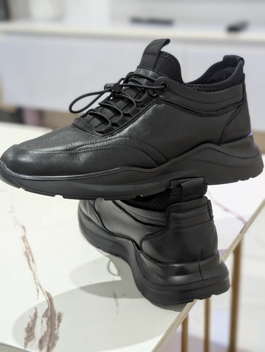Basket noir confort
