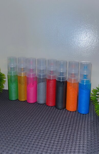 Spray pailleté alimentaire