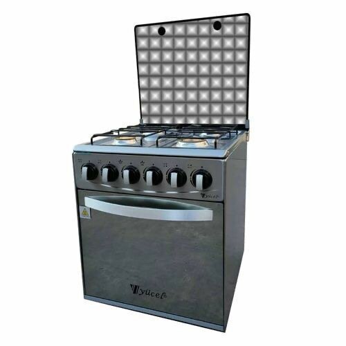 Cuisinière à gaz 4 feux moderne