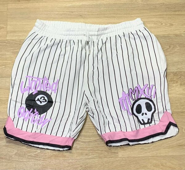 Shorts rayés décontractés