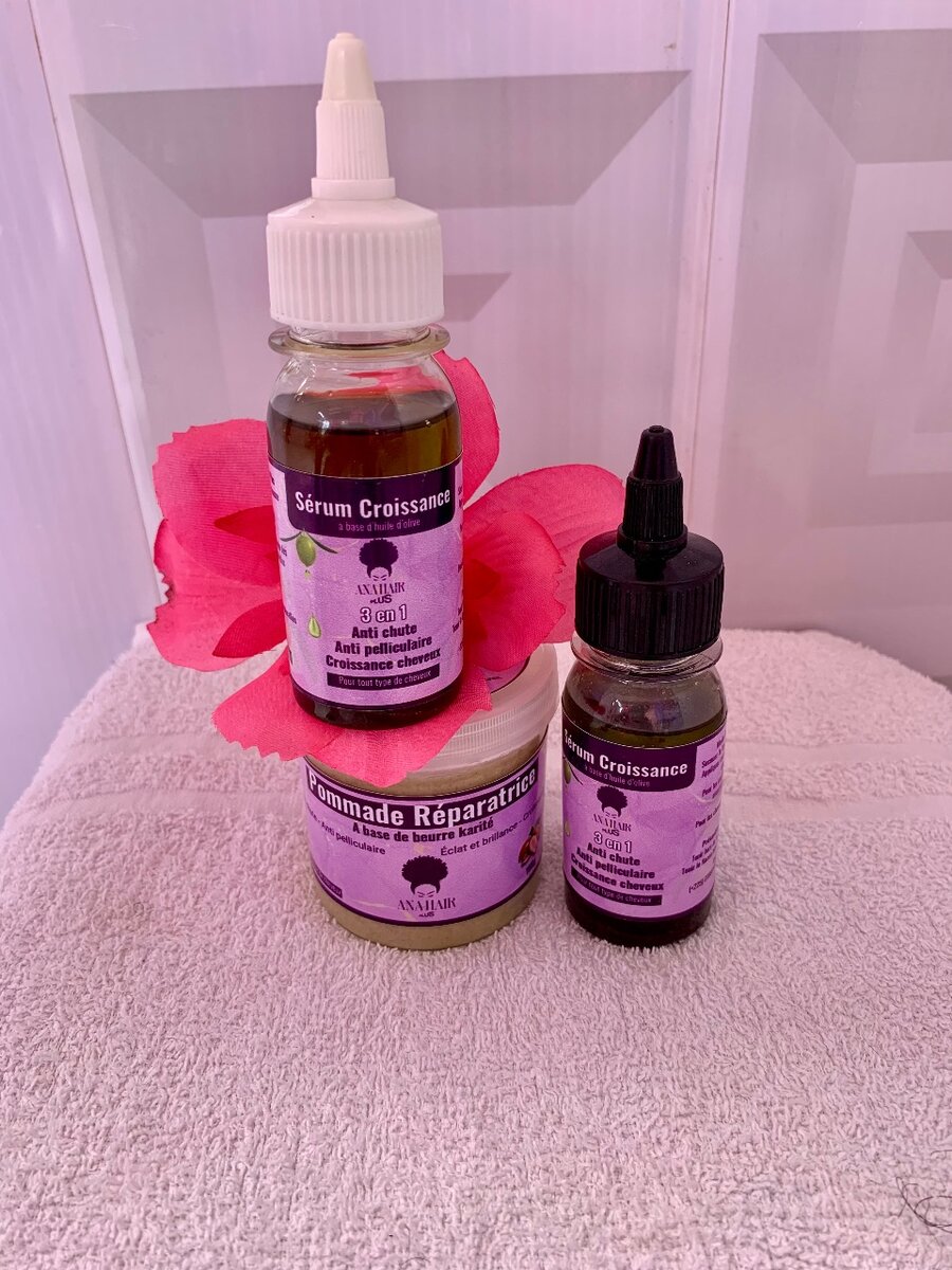 Sérum et Pommade Croissance Cheveux