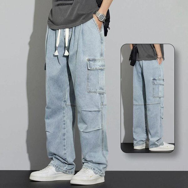 Jeans cargo homme tendance