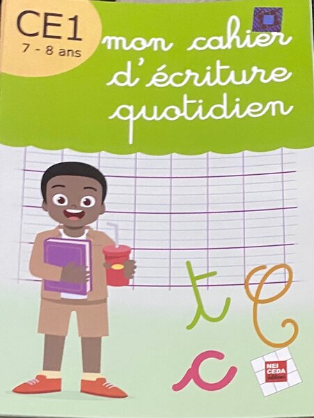 Cahier d'écriture CE1