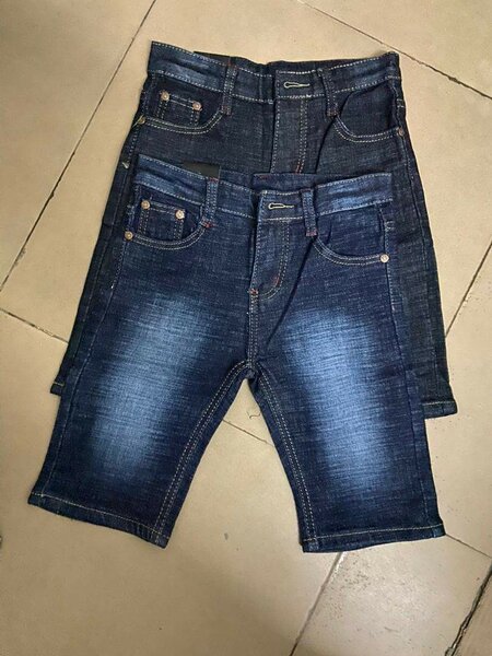 Short en jean décontracté