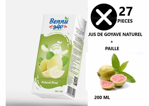 Pack de 27 Jus naturels bennu