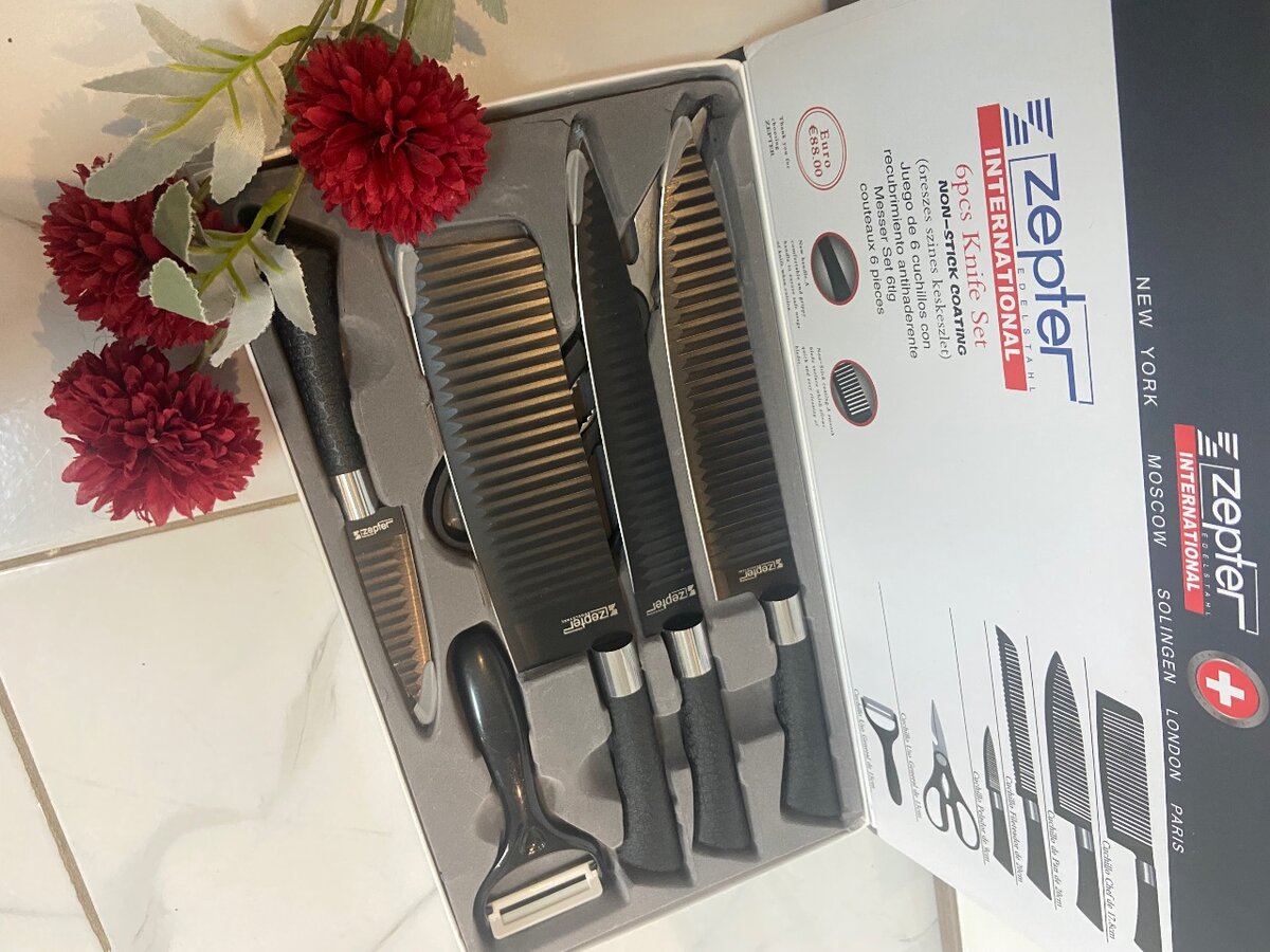 Zepter 6 pieces knife set .