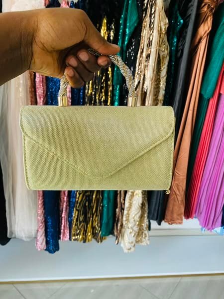 Women's Clutch bag   white color