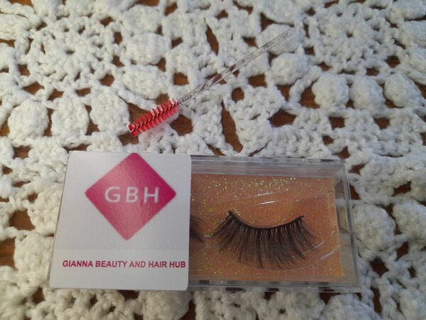 5d stripe eyelash with mascara wand