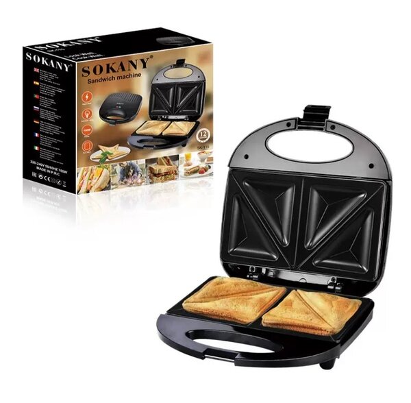 2-Slides Sandwich Maker