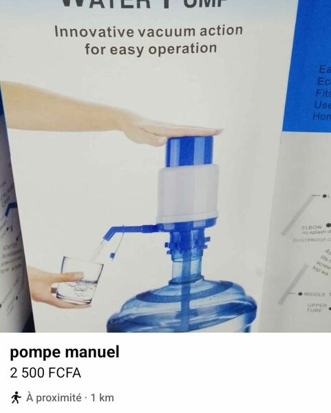 Pompe à eau manuelle