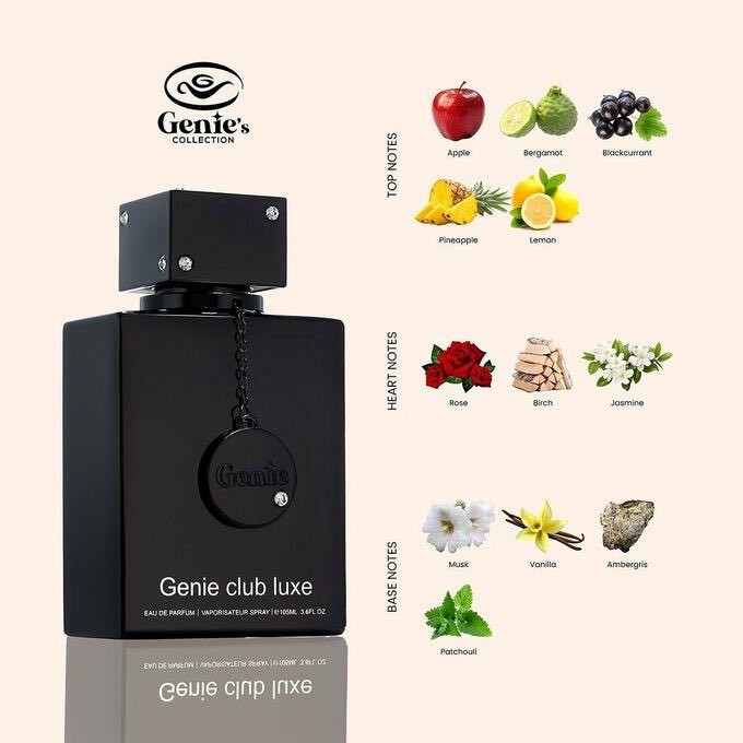 GÉNIE CLUB LUXE INTENSE MAN