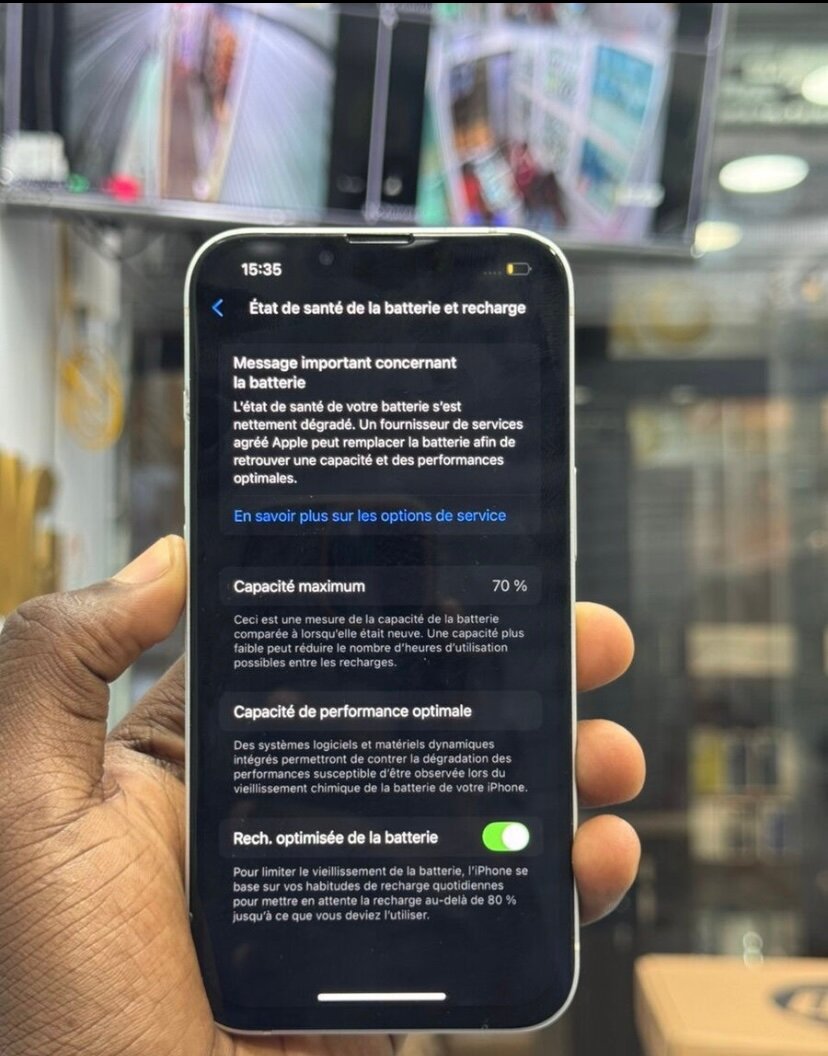 Apple iPhone 13 Pro Blanc